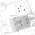 architect drawings of semi detached new build property in Hemel Hempstead